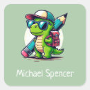 Search for cute green dinosaur stickers Boy