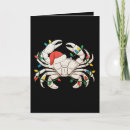 Search for funny crab cards Santa