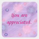 Search for you are appreciated stickers Purple