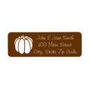Search for pumpkin patch return address labels Leaves