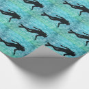 Search for for divers wrapping paper Blue