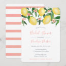 Search for yellow bridal shower invitations Lemons