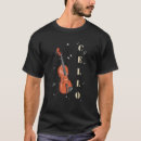 Search for string musical instruments tshirts Cello