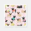 Search for pug napkins Birthday