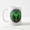 Search for irish symbols mugs Green