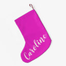 Search for pink christmas stockings Trendy