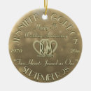 Search for 5th wedding anniversary christmas tree decorations Gold
