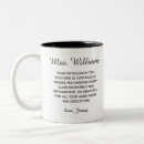 Search for end of school mugs From student