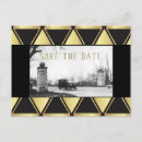 Search for roaring 20s save the dates Gold