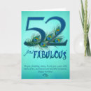 Search for 52nd birthday cards Celebration