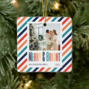 Search for stripe christmas tree decorations Retro stripes