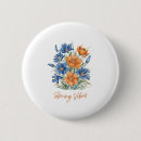 Search for spring bloom badges Blue