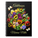 Search for address book notebooks Flower