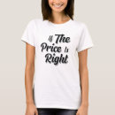 Search for prices tshirts Right