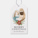 Search for nativity christmas gift tags Watercolor