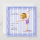 Search for dance recital invitations Ballerina