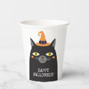 Search for halloween paper cups Black