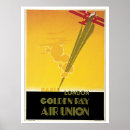 Search for art deco airline posters Vintage