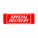 Search for delivery return address labels Retro