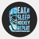 Search for eat sleep hockey stickers New york