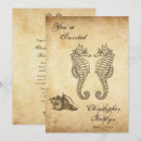 Search for conch invitations Vintage