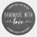 Search for chalkboard thank you stickers Rustic