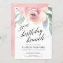 Search for brunch 30th birthday invitations Elegant