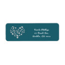 Search for beach hearts return address labels Nautical