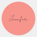 Search for script letter stickers For her