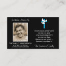 Search for in loving memory business cards Elegant