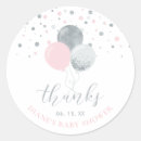 Search for thank you baby girl stickers Silver
