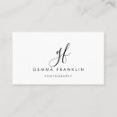 Search for unique photography business cards Typography