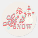 Search for let it snow stickers Retro