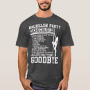 Search for bachelor party checklist tshirts Paper