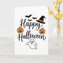 Search for witch hat halloween cards Pumpkin