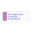 Search for ethnic return address labels Embroidery