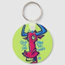 Search for bull key rings Illustration