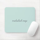 Search for mint green mousepads Girly