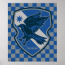 Search for hogwarts house crest posters Blue
