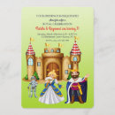 Search for prince and princess invitations Castle