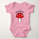 Search for mushroom baby bodysuits Whimsical