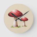 Search for mushroom clocks Red