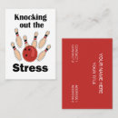 Search for strike business cards Bowling
