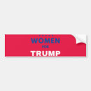 Search for women for trump bumper stickers Maga