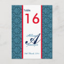 Search for white damask pattern postcards Table number
