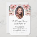 Search for elegant memorial invitations Death anniversary