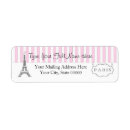 Search for paris wedding return address labels Shower