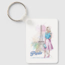 Search for paris eiffel tower key rings Watercolor