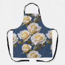 Search for blue denim aprons White