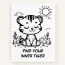 Search for tigers notebooks Black